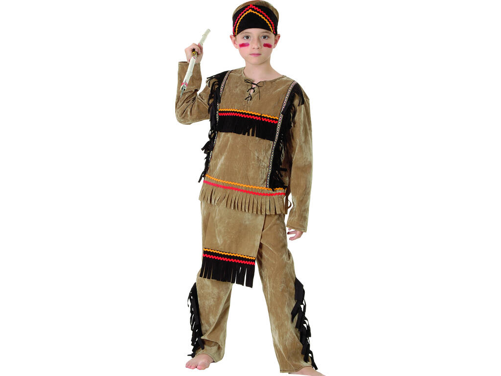 Kostüm Indianer Junge Größe XL