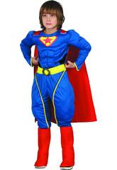 Disfraz Superhroe Musculoso Nio Talla S