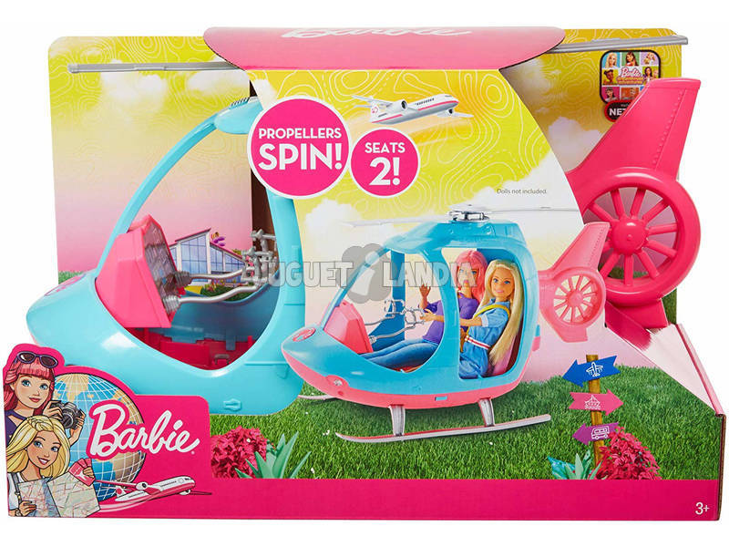 Barbie Helikopter Zwei Sitzen Mattel FWY23