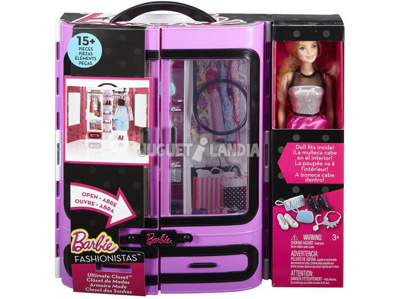 Barbie Armadio Fashionistas Mattel DMT58 - Juguetilandia