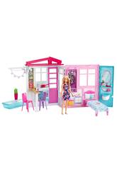 Barbie Maison de Barbie avec Accessoires Mattel FXG55