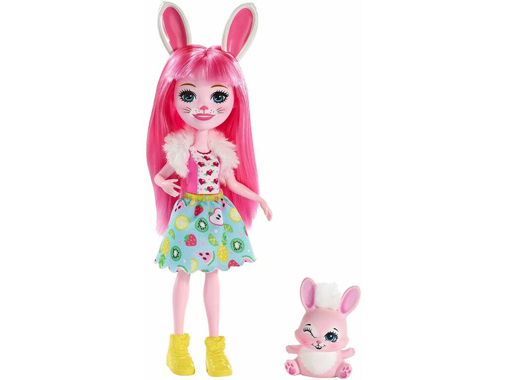  Enchantimals Bree Bunny y Twist Mattel FXM73