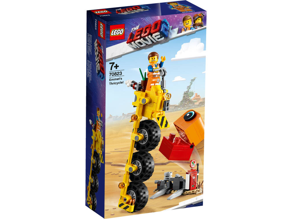 Lego Movie 2 Triciclo de Emmet 70823