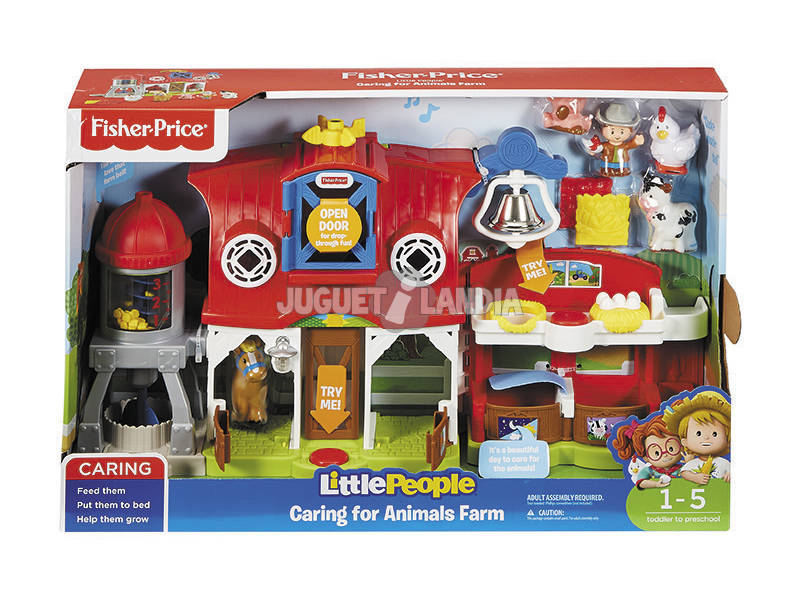 Fisher Price Fattoria con Animali e Contadino Mattel FKD00