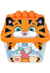 Megabloks Tigreblok 25 Piezas Mattel GCT48