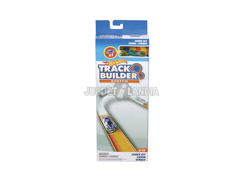 Hot Wheels Track Builders Kit Curva Ajustable Mattel FPF05