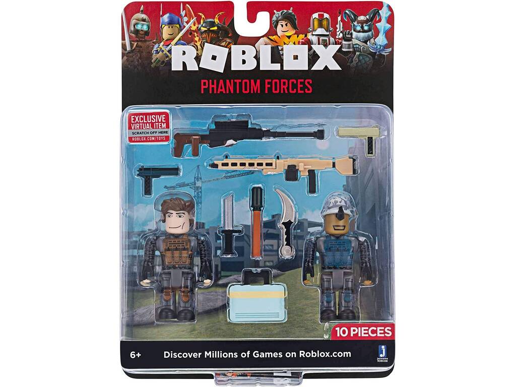 Roblox Game Pack 2 Figuras Con Accesorios Juguetilandia - roblox juguetes y figuras juguetilandia
