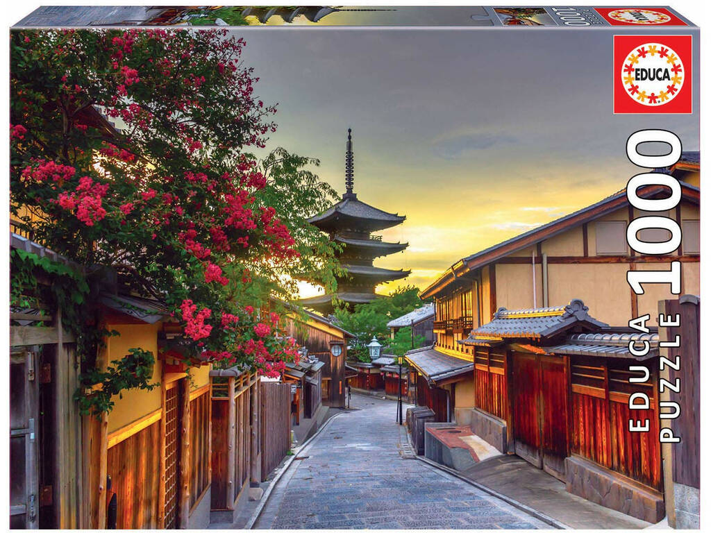 Puzzle 1.000 Pagoda Yasaka Kyoto Japão Educa 17969