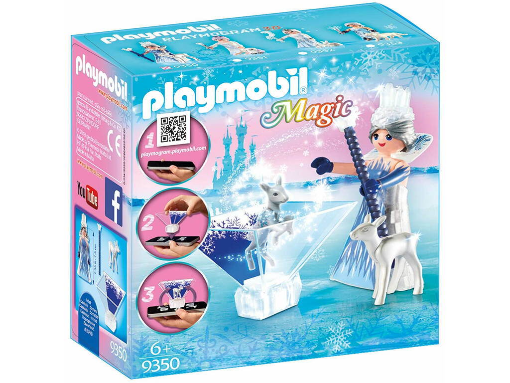 Playmobil Princesa Cristal de Hielo Playmogram 3D 9350