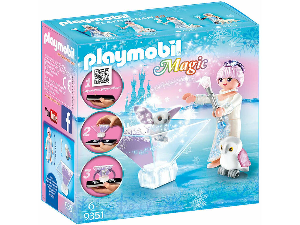 Playmobil Princesa Flor de Hielo Playmogram 3D 9351
