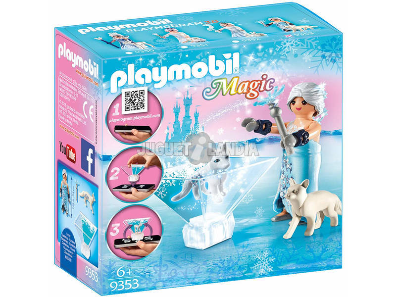  Playmobil Princesa Inverno Playmogram 3D 9353