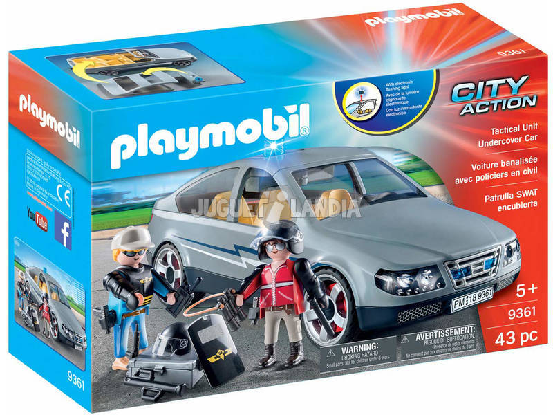 Playmobil Coche Civil de las Fuerzas Especiales 9361