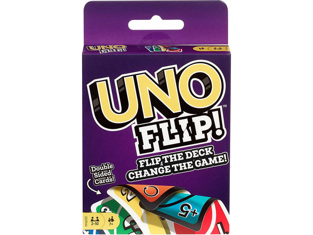 UNO Jogo de cartas Flip, Mattel, Multicolor : : Brinquedos e  Jogos