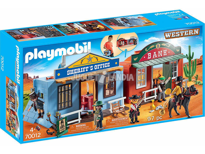 Playmobil Villaggio Western Portatile 70012