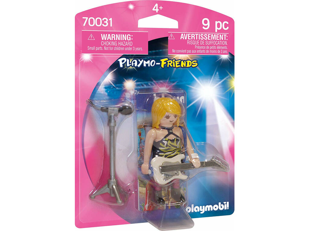  Playmobil Estrela de Rock 70031