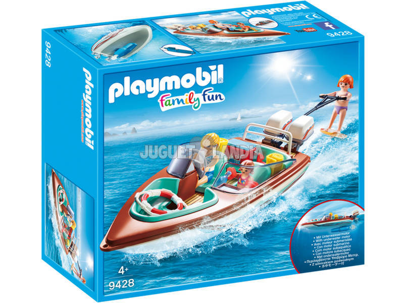 Playmobil Lancha com Motor Subaquático 9428