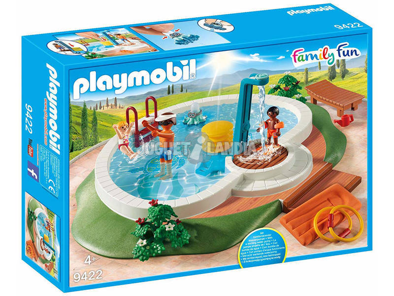 Playmobil Pool Mit Wasserpumpe 9422