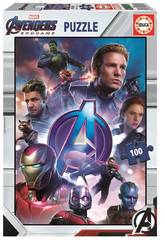 Puzzle 100 Avengers Endgame Educa 18097