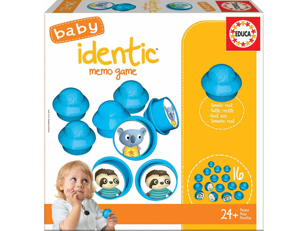 Baby Identic Memo Game Educa 18124