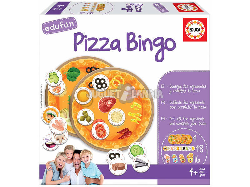 Pizza Bingo Educa 18127