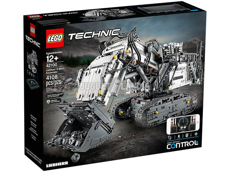 Lego Technic Pelleteuse Liebherr R 9800 42100