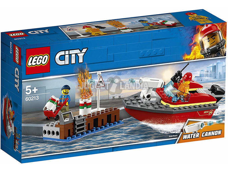 Lego City Llamas en el Muelle 60213
