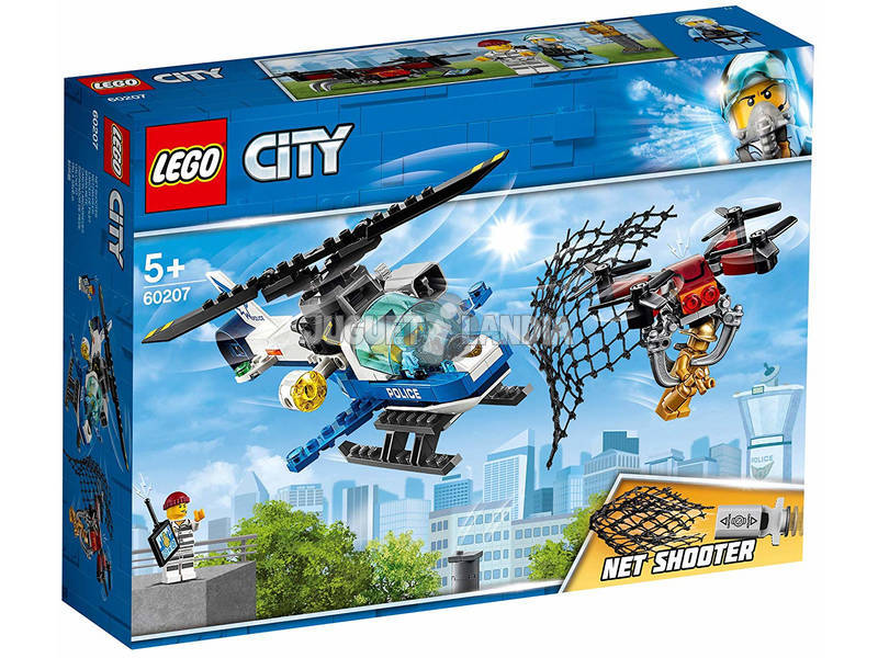 Lego City Luftpolizei Jagd nach dem Drohnen 60207