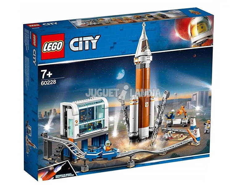 Lego City Space Port Weltraumrakete mit Kontrollzentrum 60228