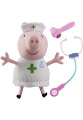 Peppa Pig Enfermeira Aprende Inglês Bandai 6713