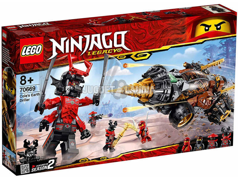 Lego Ninjago La Foreuse de Cole 70669