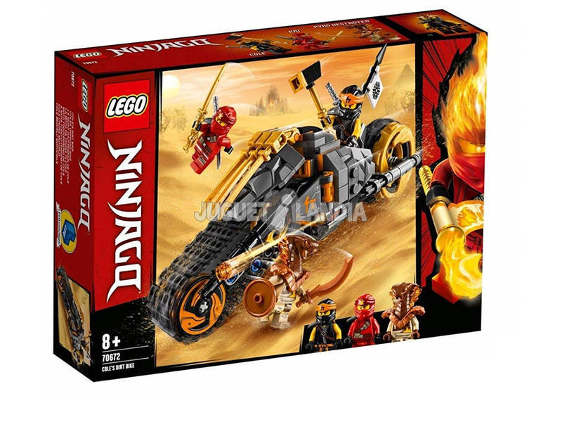 Lego Ninjago mota Todo terreno de Cole 70672