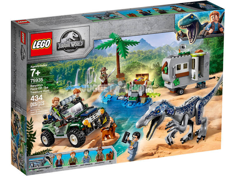 Lego Jurassic WorldFaccia a faccia con il Baryonyx: caccia al tesoro 75935