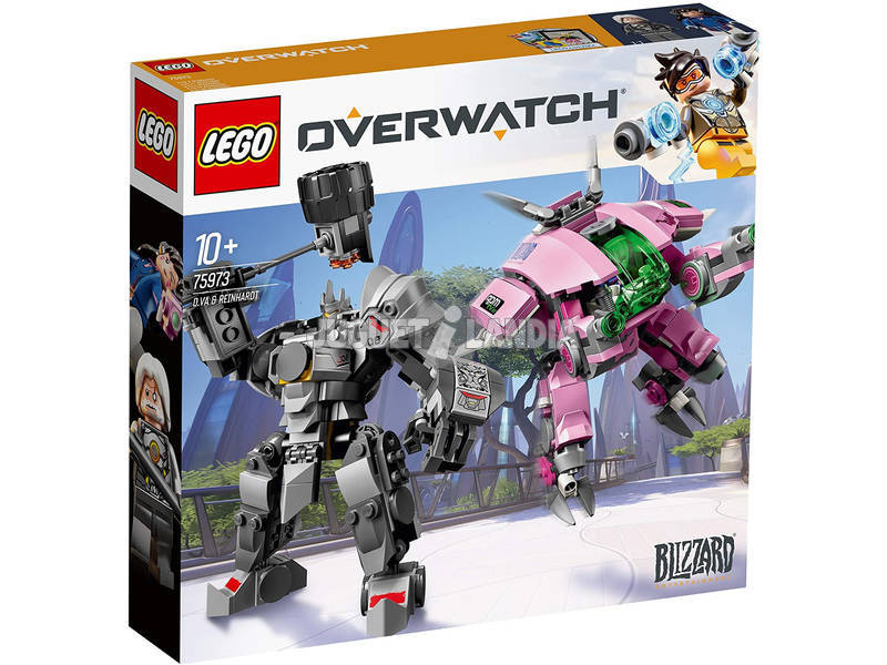 Lego Overwatch D. Va und Reinhardt 75973