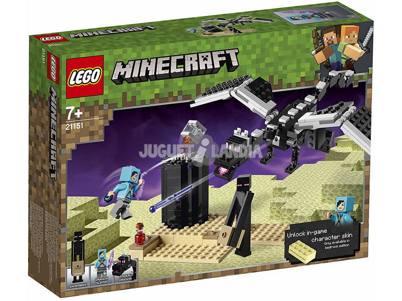 Lego Minecraft La Bataille de l'End 21151