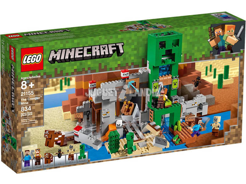 Lego Minecraft A Mina do Creeper 21155