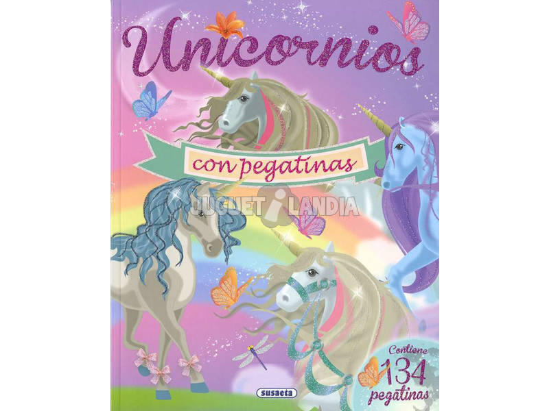 Unicornios Con Pegatinas Susaeta S3416