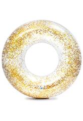 Salvagente Oro Glitter 119 cm Intex 56274