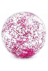 Aufblasbarer Ball mit Glanz 71 cm. Intex 58070