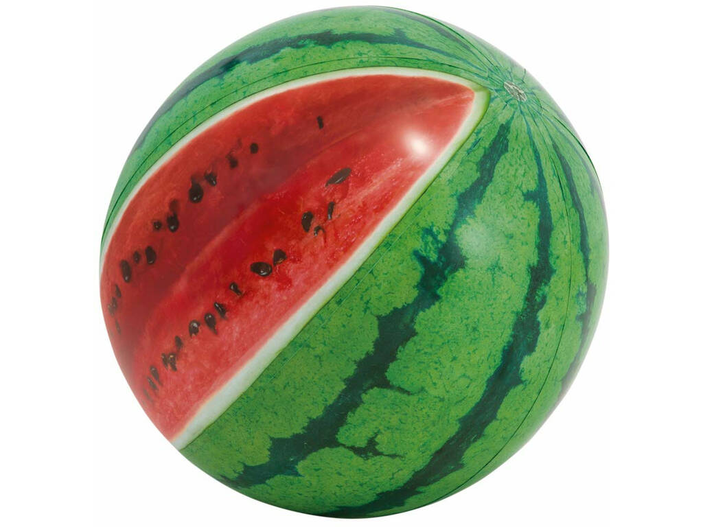 Aufblasbarer Ball Realistischer Design Wassermelone 107 cm. Intex 58075