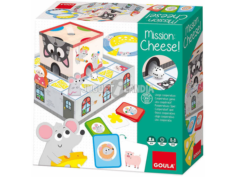 Mission Cheese Cooperative Spiel von Goula 53152
