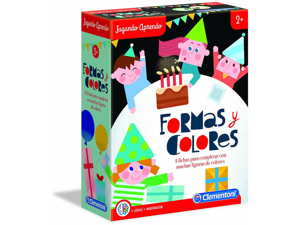 Jogando Aprendo Formas e Cores Clementoni 55302