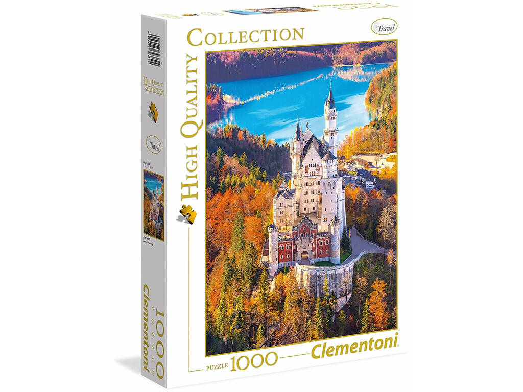 Neuschwanstein - 1000 pezzi - High Quality Collection Clementoni 39382