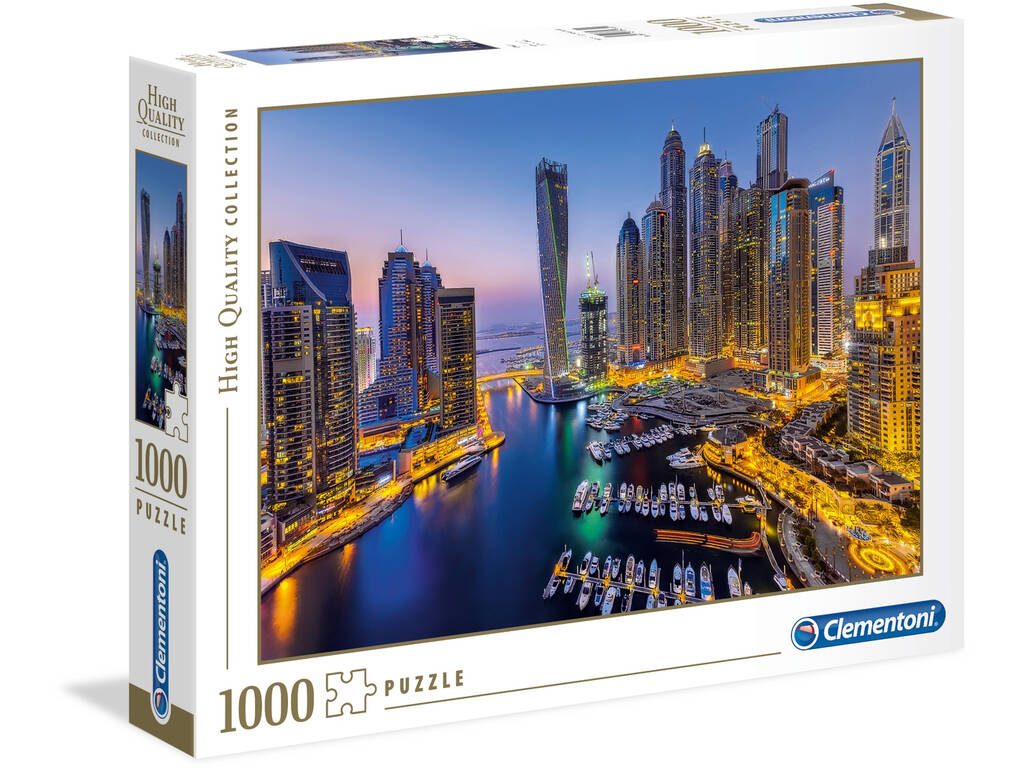 Dubai - 1000 pezzi - High Quality Collection Clementoni 39381