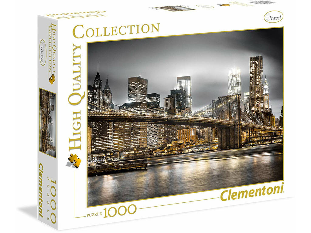 Puzzle 1000 New York Skyline Clementoni 39366