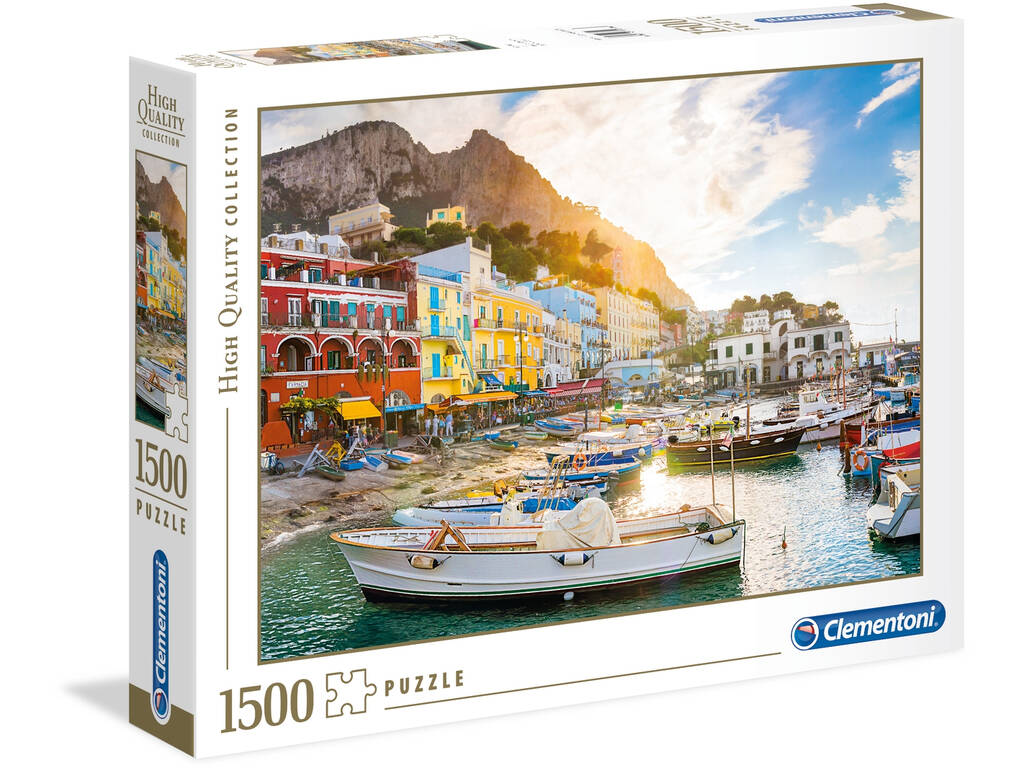 Capri - 1500 pezzi - High Quality Collection Clementoni 31678