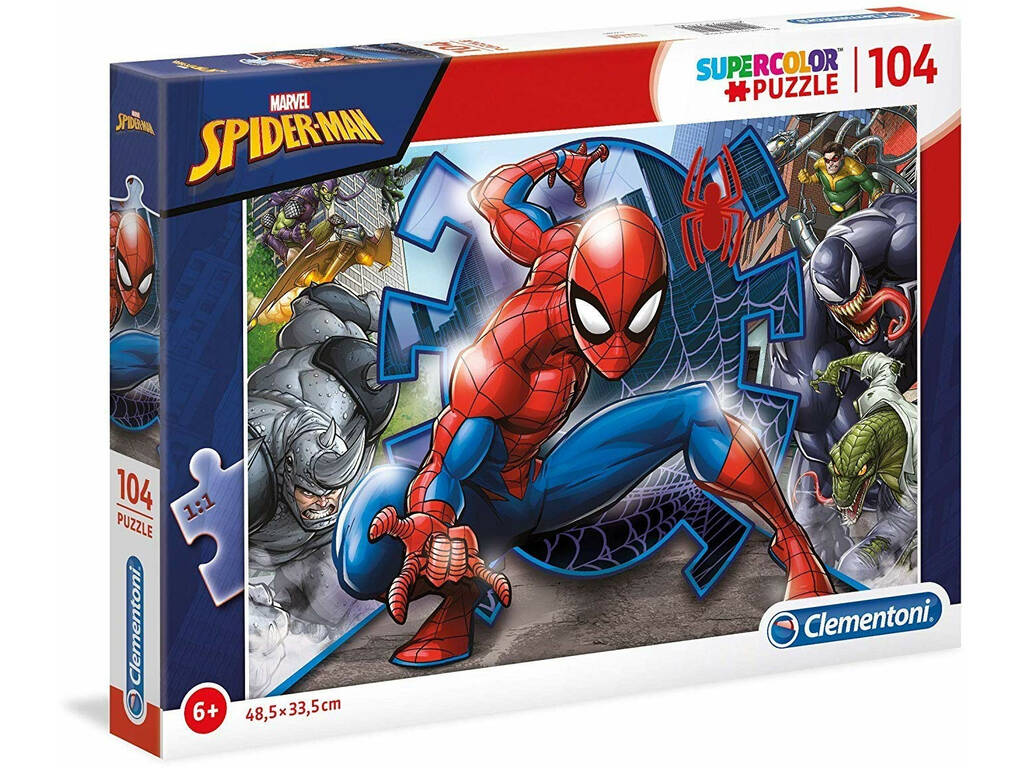 Puzzle 104 Spiderman Clementoni 27116