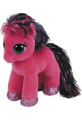 Peluche Pink Poney 15 cm. Ruby TY 36665TY