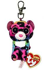 Peluche Porte-clés de Léopard Dotty 10 cm TY 35012TY