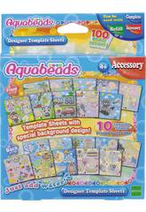 imagen Aquabeads Set Plantillas con Fondo Epoch Para Imaginar 30288