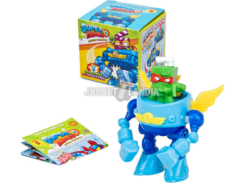 Superzings Superbot + Superzings Series 3 Magic Box Toys PSZ3D68IN00 